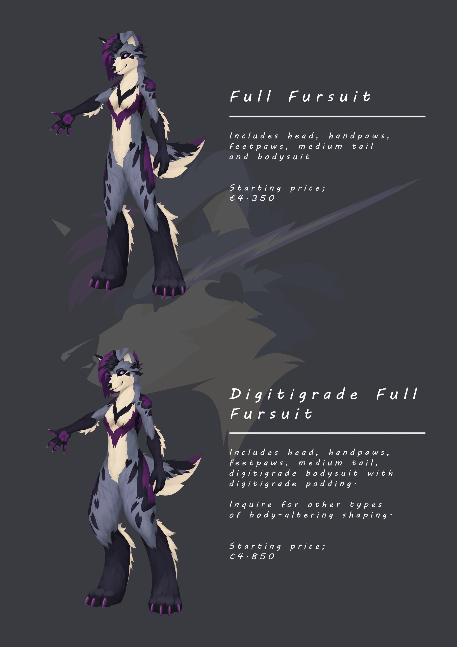 Full Fursuit & Digi
